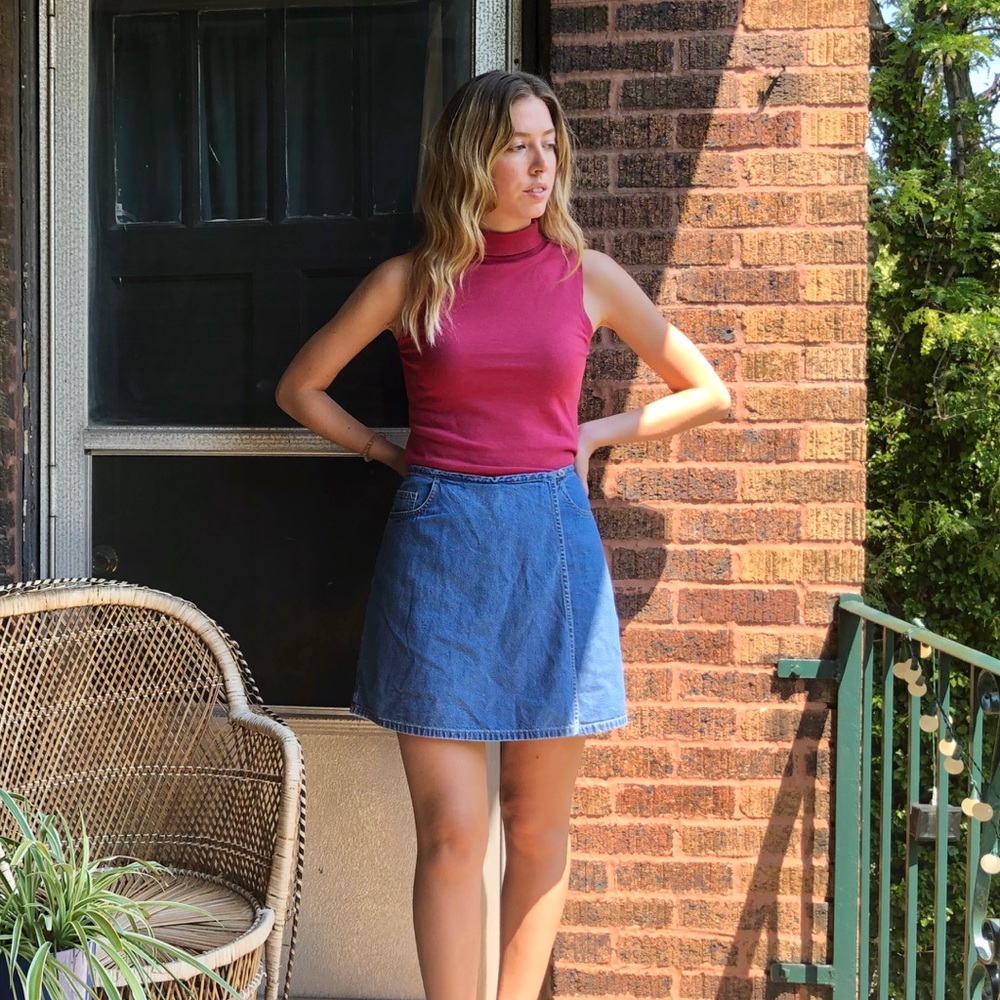 Vintage Sonoma Jean Skort - Picture 3 of 8